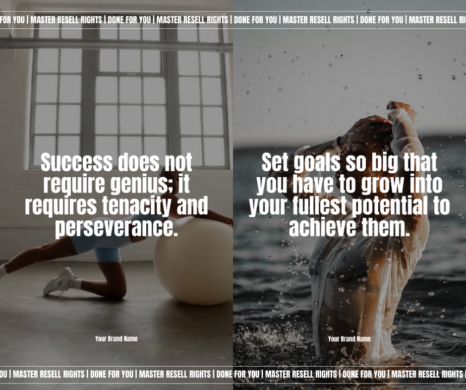 30 Positive Mindset INSTAGRAM Stories with MRR