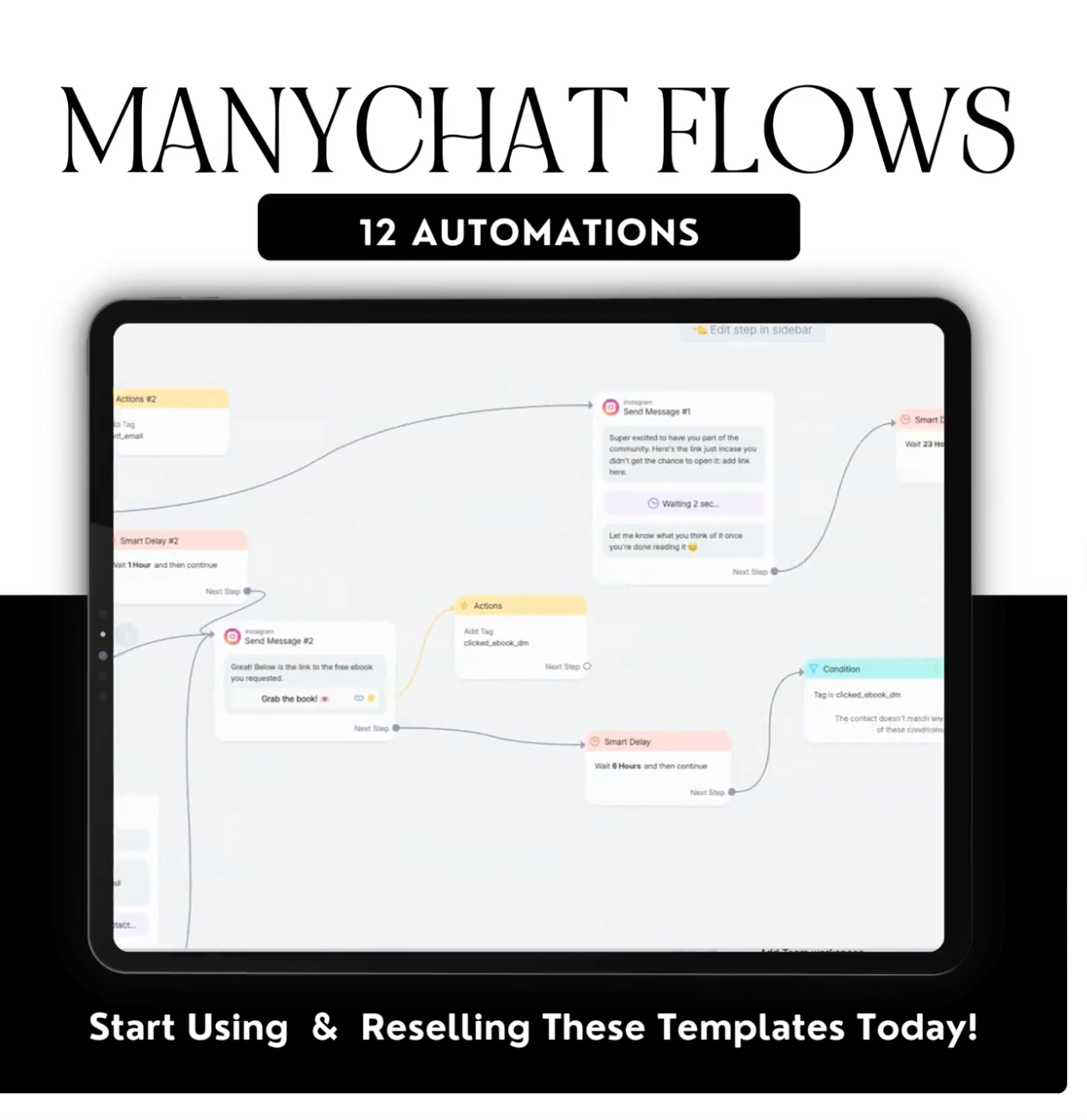 Automate Like a Pro: 12 Plug-and-Play ManyChat Templates to Scale Your Business